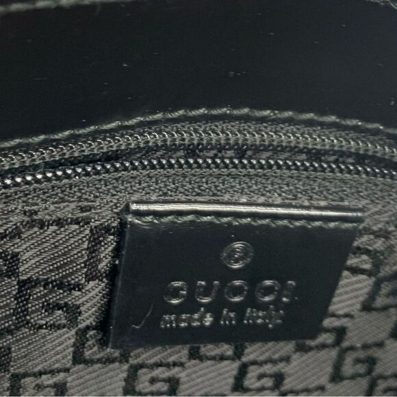 Auth Vtg GUCCI Black Patent Leather Jackie Bag - Picture 15 of 15